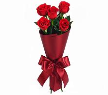 Букет 5 Красных роз Эдлесс Лав в Княжево
