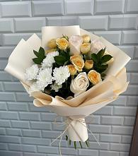 Букет цветов из:  Розы и Хризантемы в Княжево