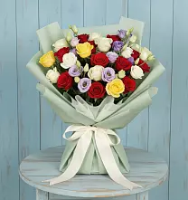 Букет цветов из:  Розы в Княжево