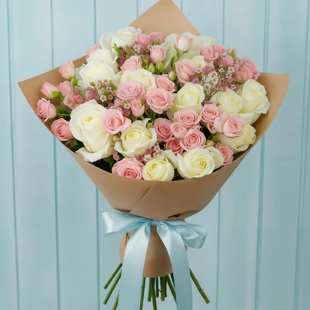 Букет цветов из: Розы в Княжево