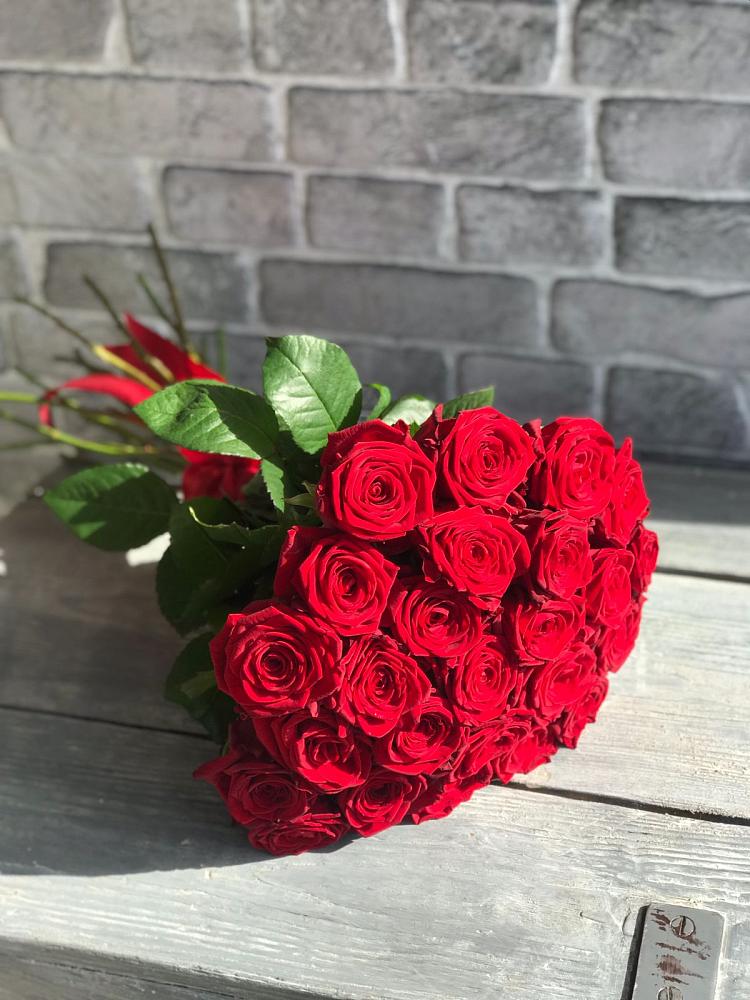 Букет Красные розы Фридом в Княжево