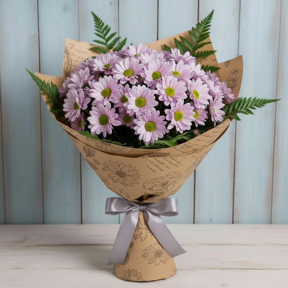 Букет цветов из: Хризантемы в Княжево