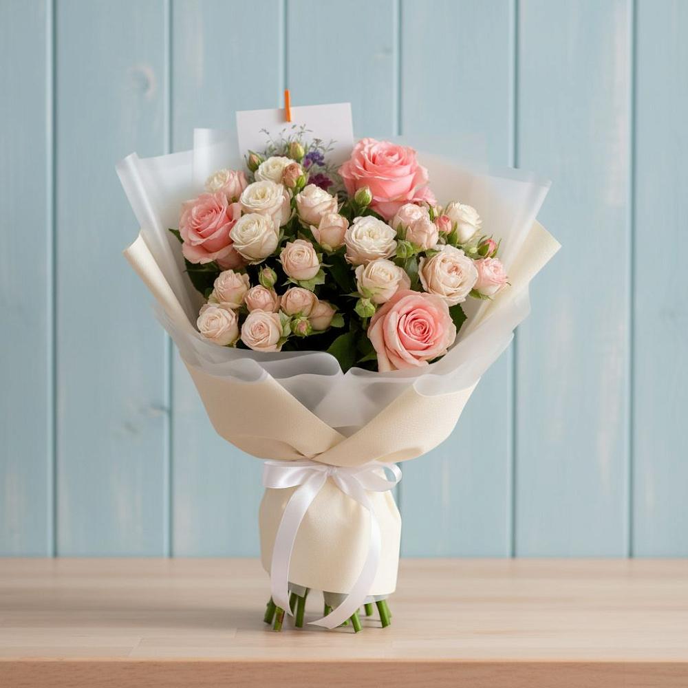 Букет цветов из: Розы в Княжево