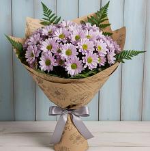 Букет цветов из:  Хризантемы в Княжево