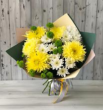 Букет цветов из:  Хризантемы #REPLACE_PRED# Княжево