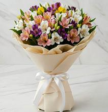 Букет цветов из:  Альстромерии в Княжево