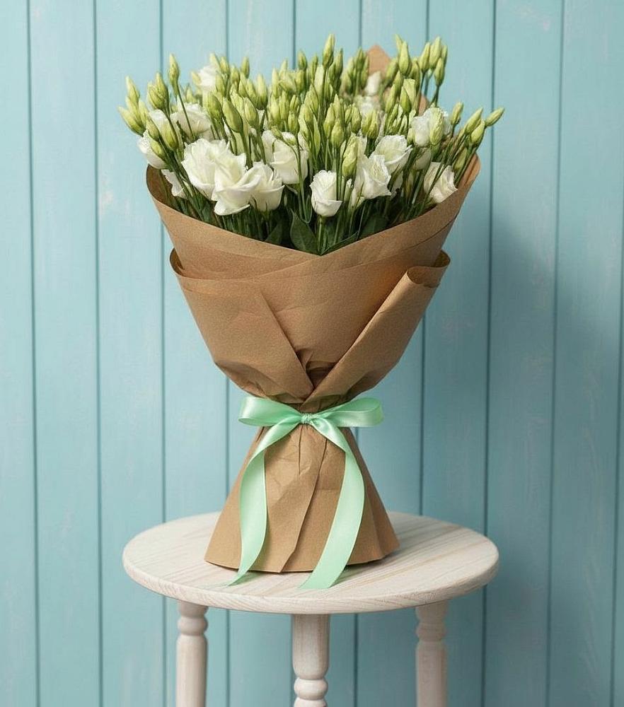 Букет цветов из: Лизиантусы в Княжево