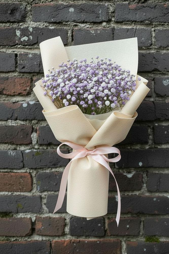 Букет цветов из: Гипсофила в Княжево