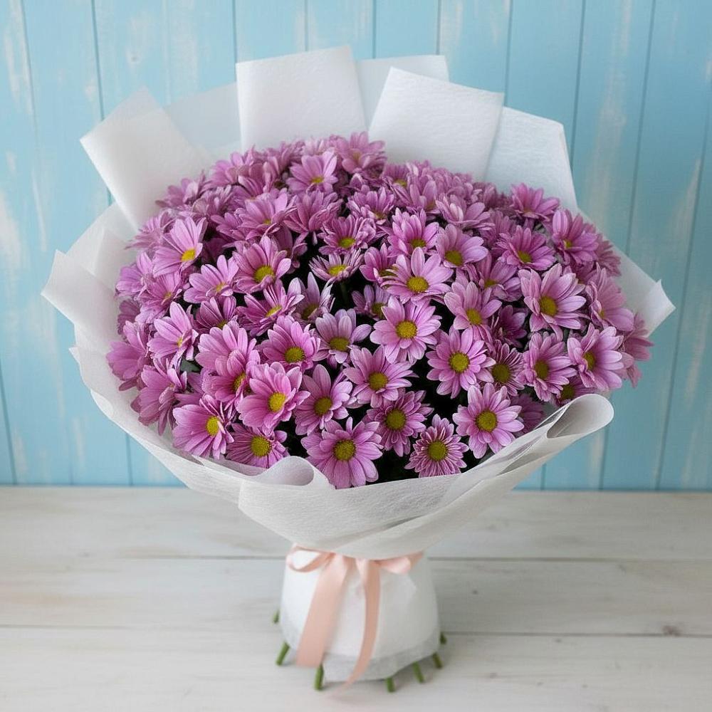 Букет цветов из: Хризантемы в Княжево