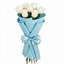 Букет 7 белых роз Проуд #REPLACE_PRED# Княжево